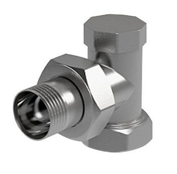 Вентиль радиаторный 3/4 угловой обратный Royal Thermo